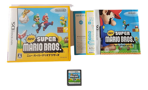 New Super Mario Bros Nintendo Ds 3ds Dsi Original Japones