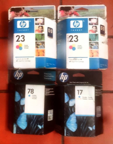 Cartuchos Hp Originales 23 78 17