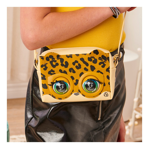 Monedero Interactivo Leoluxe Leopard De Purse Pets