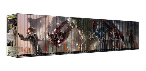 Colección Marvel En Dvd Spider Man Hulk X-men 63 Peliculas