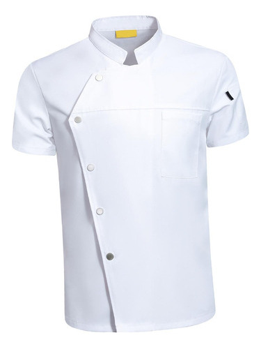 Chaqueta De Chef Para Hombre, Servicio De Comida, Botón A Pr