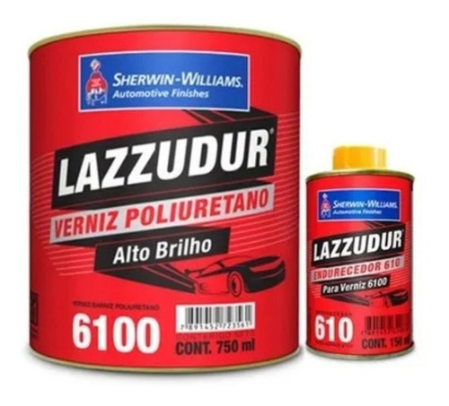 Lazzudur Sherwinn Williams Barniz 6100 +  Catalizador 0.90 L