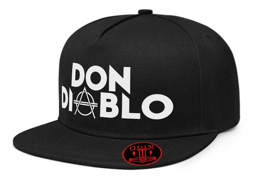 Gorra Snapback Plana Dj  Don Diablo Musica Electronica