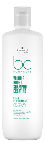 Champú Schwarzkopf Bc Volume Boost Creatine Clean Performan