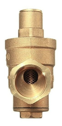 Regulador De Presion De Agua Laton Sin Plomo Ajustable Dn1