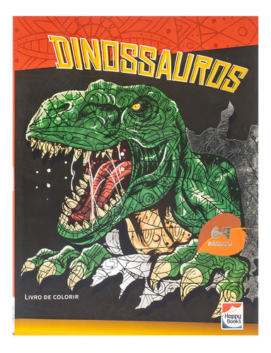 Livro Mandalas Magicas: Dinossauros, De Mammoth World. Editorial Happy Books, Capa Capa Dura, Edição 1 Em Português