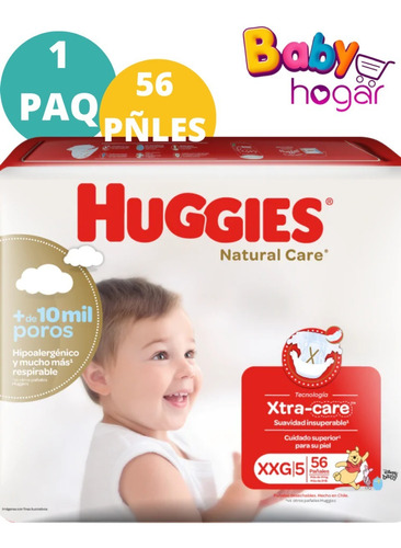 Huggies Natural Care Xxg 56 Und