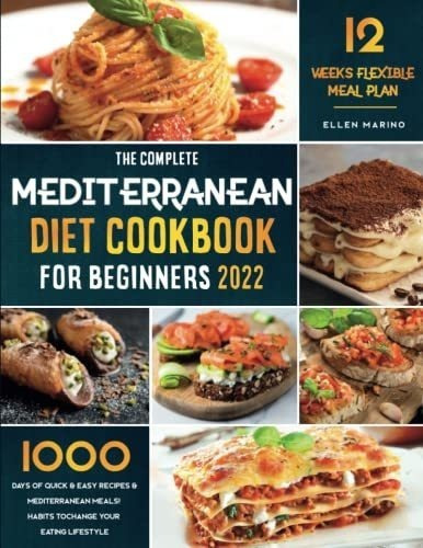 Theplete Mediterranean Diet Cookbook For..., De Marino, Ellen. Editorial Independently Published En Inglés
