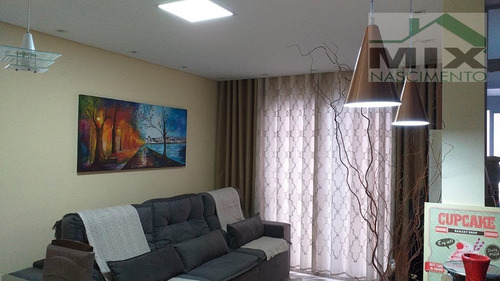 Imagem 7 de 15 de Apartamento Padrão Mobiliado Em Nova Petrópolis - São Bernardo Do Campo - 3819