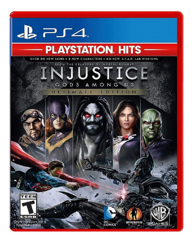 Injustice Gods Among Us Ultimate Edition Ps4 Nuevo Fisico