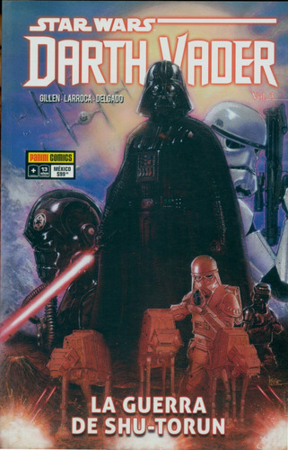 Comic Star Wars Darth Vader // La Guerra De Shu -torun Vol.3