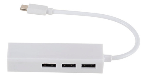 Imagen 8 de 10 de Adaptador Usb C 3.1 A Red / Ethernet / Rj45 / Hub Usb X3