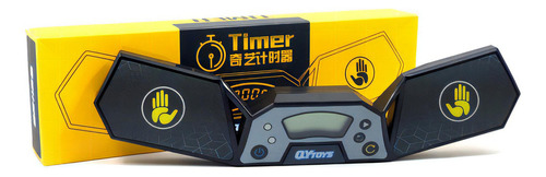 Timer Cronómetro Para Cubos Mágicos Qiyi Profesional Color De La Estructura Negro