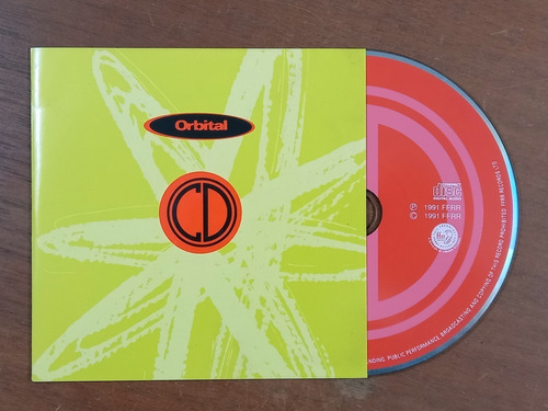 Cd Orbital - Orbital (1991) Europa Electronic Breakbeat R3