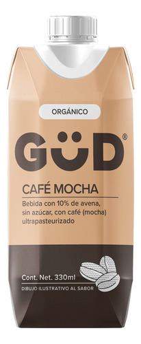 Café Mocha Sin Azúcar 330ml Gud