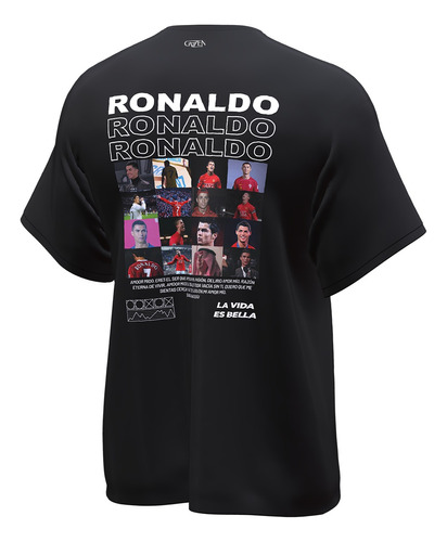 Playera Cristiano Ronaldo Cr7 Gazen