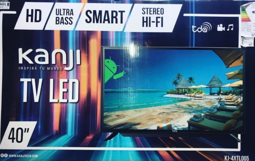 Smart Tv Led Kanji 40 Pulgadas Kj-4xtl005 Hd