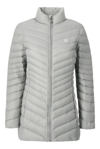 Chaqueta Alaia Stripe Mujer Grey