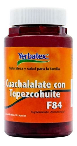 Extracto De Hierbas Cuachalalate Y Tepezcohuite En Capsulas