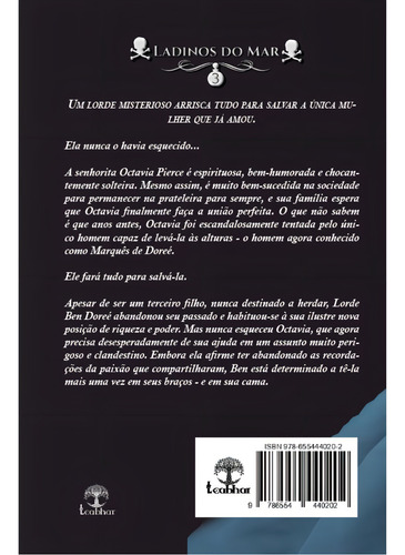 Arrebatados Por Um Beijo (ladinos Do Mar - Livro 1): Cânticos A Arrebatados Amores, De Katharine Ashe. Não Aplicável Editorial Leabhar Books Editora, Tapa Mole, Edición 1 En Português, 2023
