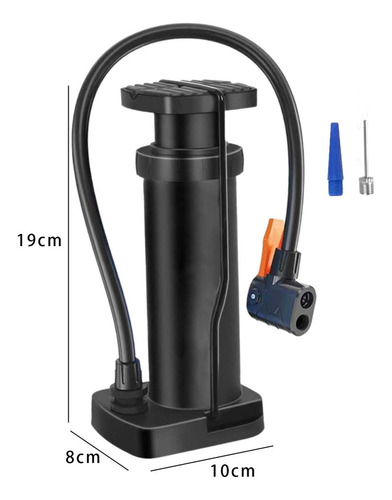 Inflador De Bomba De Pie Para Bomba De Piso Para Bicicleta