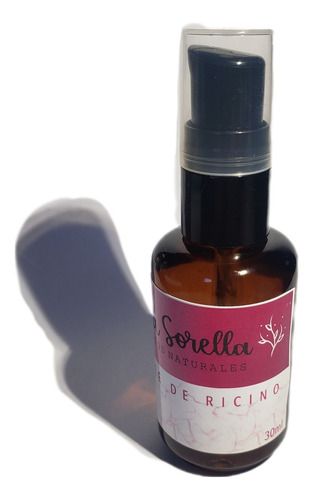 Aceite De Ricino, Puro, Natural  30 Ml- Cara Sorella