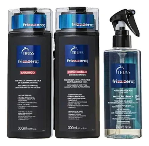 Kit Truss Frizz Zero Home Care Trio