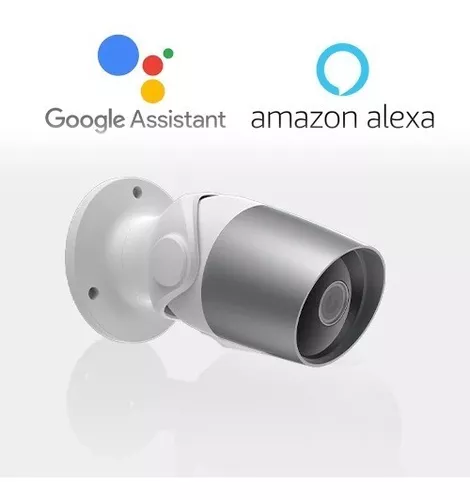 Camara Seguridad Interior + Camara Exterior Ptz Wifi + Alexa Google