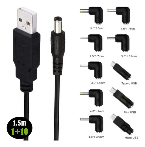 Cables Corriente Adaptadores Mini Ups Powerbank Router Modem