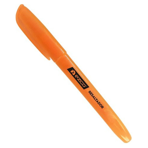 Resaltador Ezco Filgo Neon Biselado X 3 Unidades Color Naranja