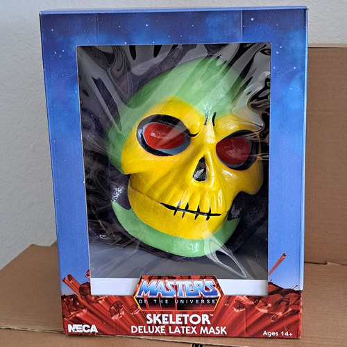 Neca Masters Of The Universe Skeletor Deluxe Latex Mask