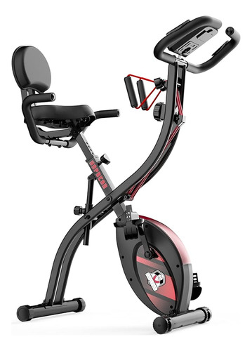 Hapbear Bicicleta Estática Plegable Plegable Magnética, 3 En