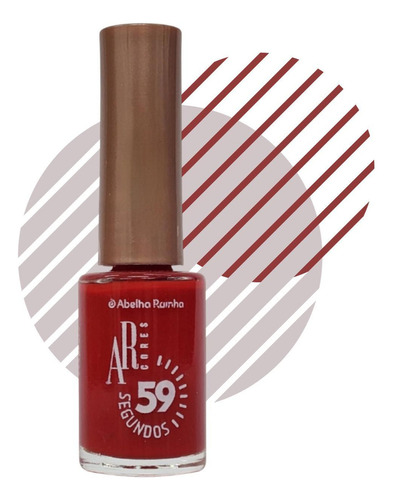 Esmalte Secagem Rápida 59 Segundos Vermelho Beijo Cinema Ar