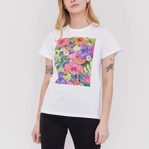 Polera Mujer Fun Regular Blanco Corona