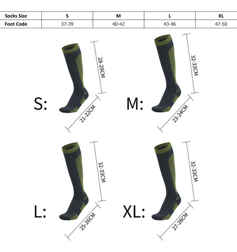 Calcetines Para Senderismo, Ciclismo Y Acampada: Mantienen