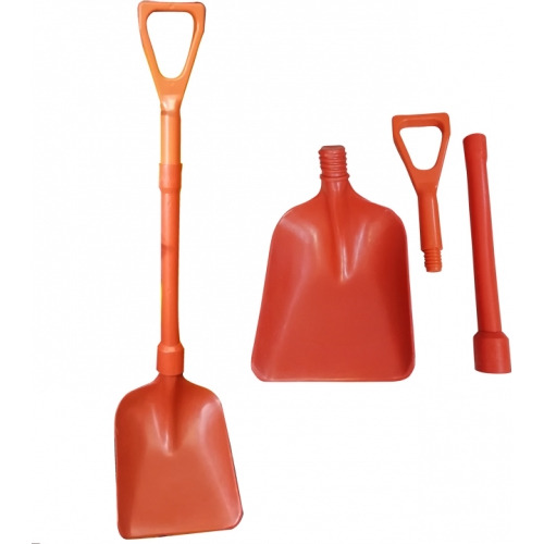 Pala Antichispa Desarmable Para Kit De Derrame Color Naranja