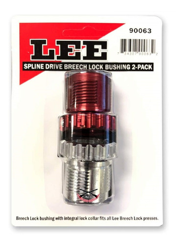 Kit 02 Spline Drive Breech Lock Bushing Saque Rápido P/ Dies