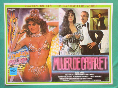 Maribel Guardia Mujer De Cabaret Sexy Orig Cartel De Cine 1