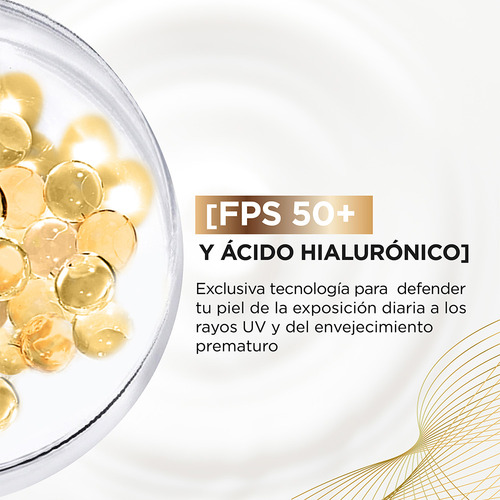 Uv Defender Protector Solar Fps50+ Fluido Tono Medio, 40ml