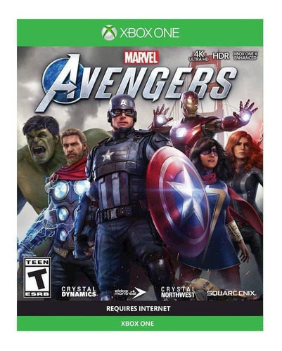 Imagen 1 de 8 de Marvel's Avengers Standard Edition Square Enix Xbox One  Físico