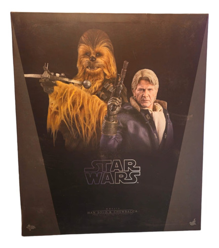 * Hot Toys Star Wars Episode 7 Han Solo Y Chewbacca
