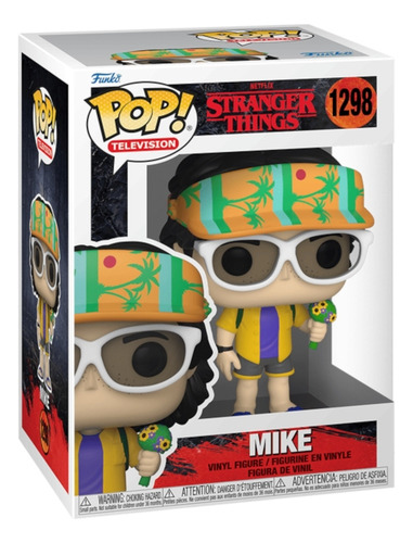 Funko Pop Mike 1298 Stranger Things Television Action Figure
