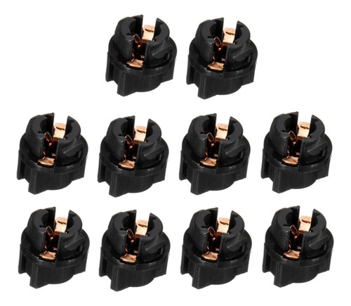 MagiDeal 10 Piezas T5 Socket Panel de Instrumentos Del Coche Bulbos de Racimo Portalámparas