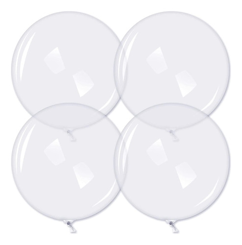 50 Globos Globos Burbuja Ballón Pvc Transparente 10 Pulgadas