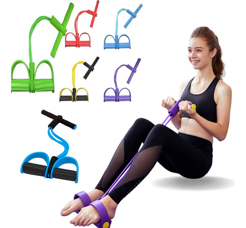 Elástico Treino Extensor Exercícios Academia Em Casa Fitness