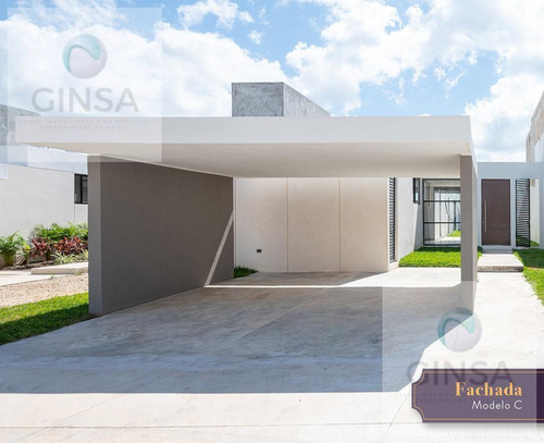 Imagen 1 de 11 de Palta 152 Mod. C || Residencias De Una Sola Planta En Venta Al Norte De Mérida En La Privada Palta 152