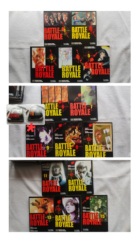 Battle Royale Del 1 Al 15 - Completo (Usado)