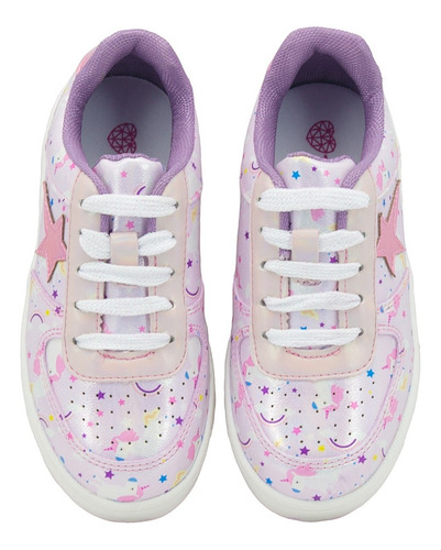 Tenis Para Niña Urbano Moda Tropicana Estrellas 13-21