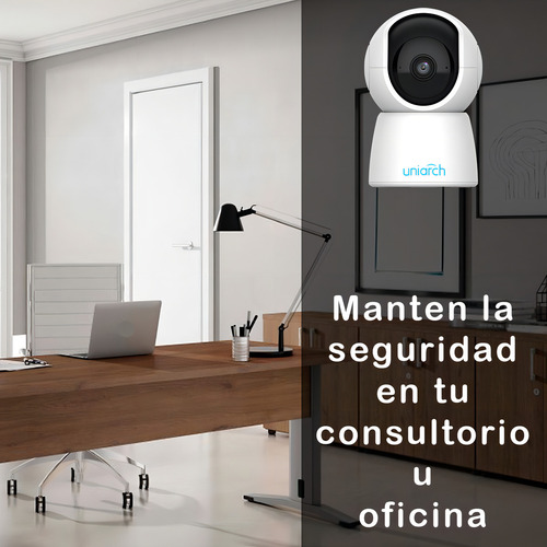 Camara Ip Mini Pt Uniarch Uho-s2e 2mp Lente Fijo 3.6mm Ir 10m Microfono Y Altavoz Incorporado Human Body Detection Autotracking Con Memoria Microsd 128gb Western Digital