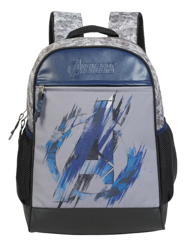 Bolso/ Morral Grande Avenger Juvenil 41cm Para Niños De Capi